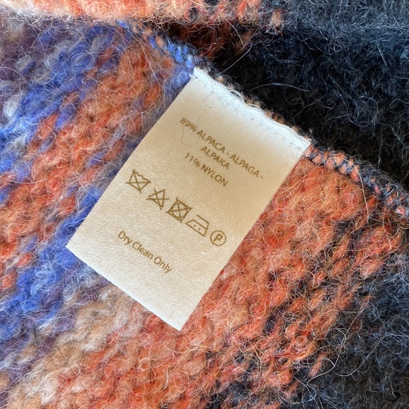 Free People Alpaca Striped Oversized Cardigan - Picture 10 of 16